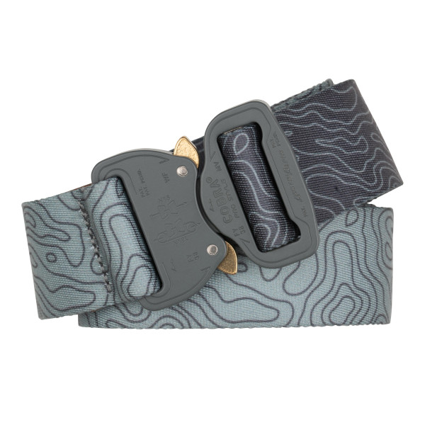 Austri Alpin Cobraframe 38 Textilgürtel Topo Optik