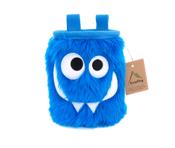 Crafty Blue Foodie Monster Chalk Bag