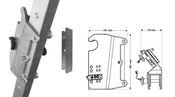 IKAR Schnellwechsel-Halterung für HRA-Geräte 12 - 42